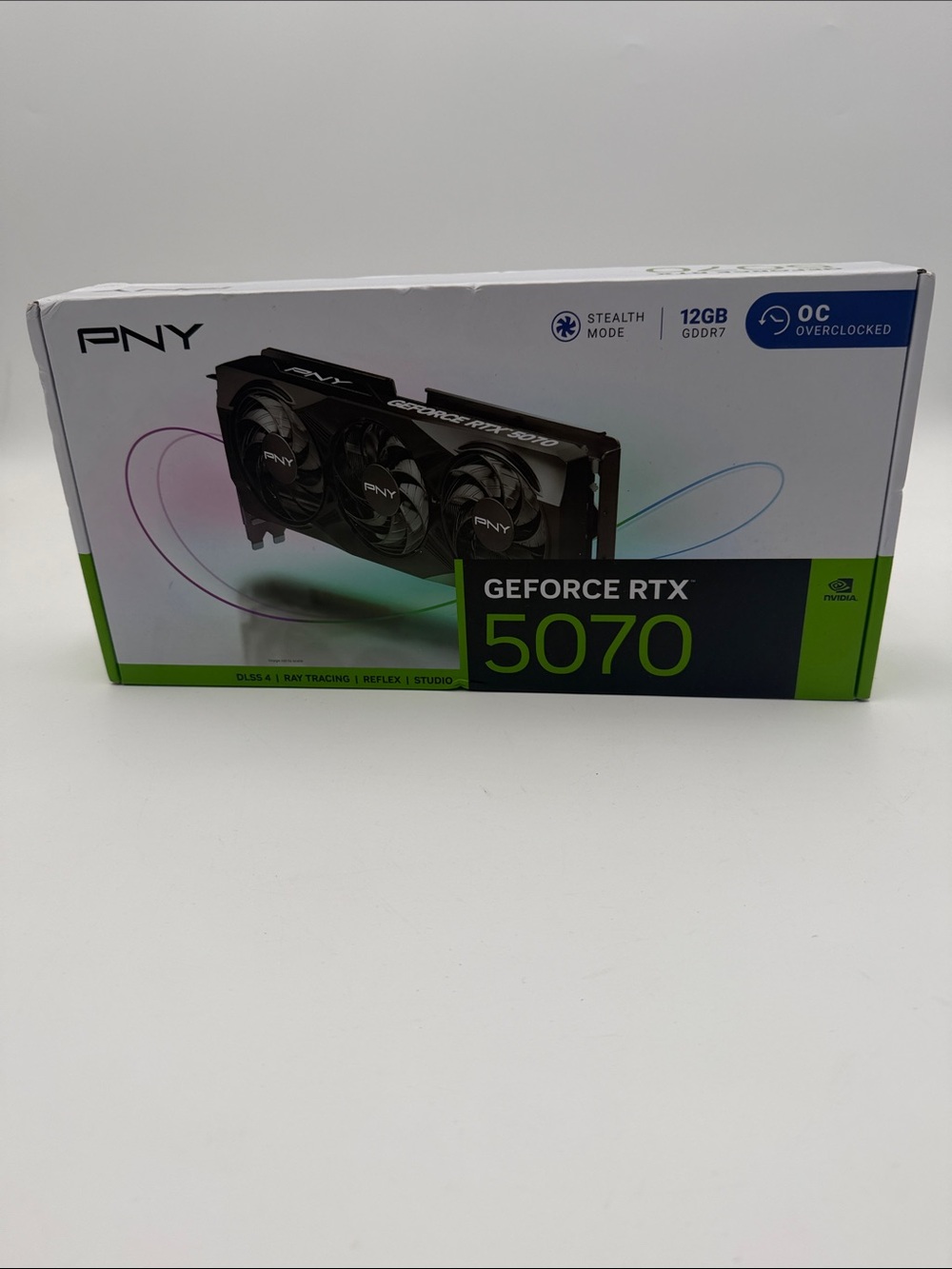 PNY GeForce RTX 5070 12GB Graphics Card Black